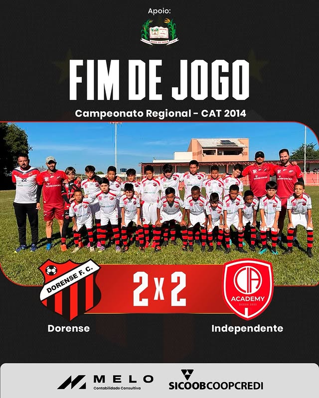 6ª Rodada Regional de Luz - contra Independente (Abaeté) - categoria 2014 — foto 1